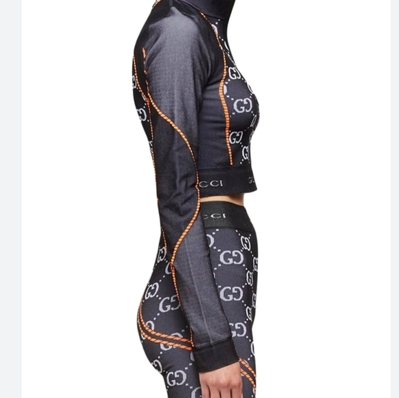 Gucci - GGcropped jersey top sz Small - Picture 4 of 7